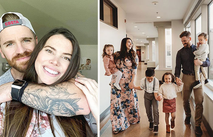 ‘Kesinlikle Kaotik ve Çok Güzel’: 4 Kardeşi Evlat Edindikten Sonra Dördüz Beklediklerini Öğrenen Çift