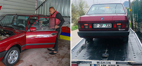 1994 Model Doğan SLX Araçlarını ?Boyasına Taş Değer? Diye Trafiğe Çıkarmıyor