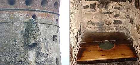 Orta Çağ Şatolarında ve Kalelerinde Bulunan Tuvaletler